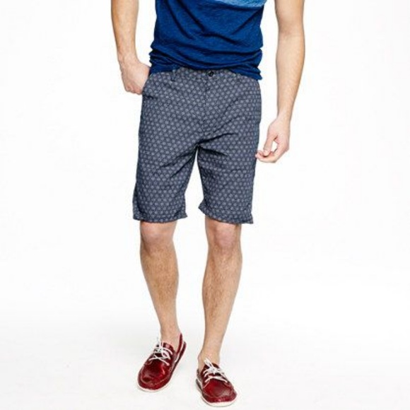J. Crew 11" Club Short in Starburst - Picture 1 of 13